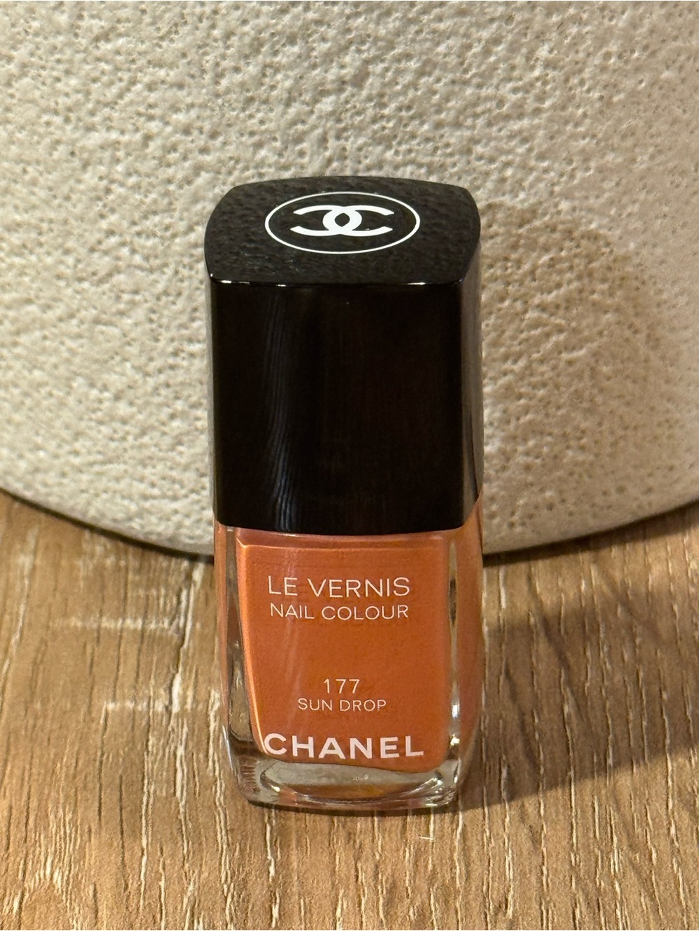 CHANEL Le Vernis Nail Colour 177 Sun Drop — Orange Shade